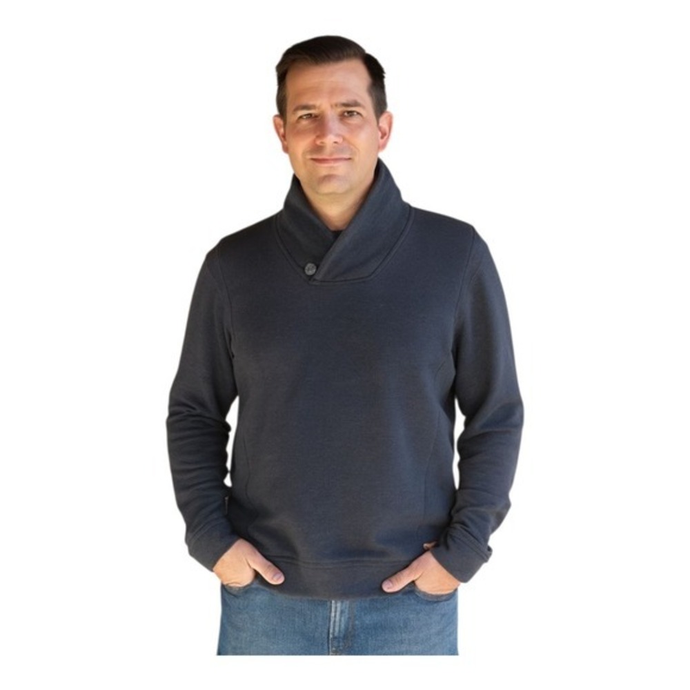 Ted Baker Charcoal Gray Funnel Neck Jumper‎